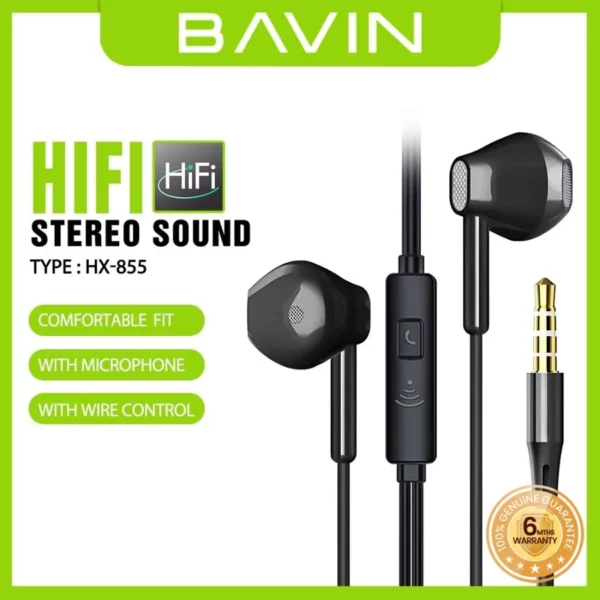 Écouteurs Filaire BAVIN HX855
