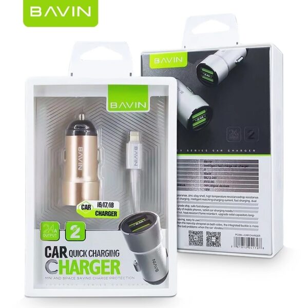 Car Charger QC3.0 3.1A 1M iPhone