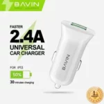 BAVIN PC253 fast charging voiture 5V 2.4A.