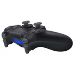 Contrôleur PS4 noir.