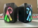 Haut parleur USB LED K2039 3W x2.