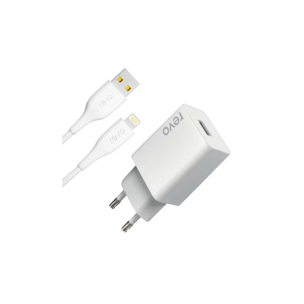 Pack Chargeur Secteur 10W & Câble Lightning Revo RA01